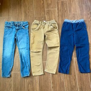 3 Boys size 6 jeans and pants